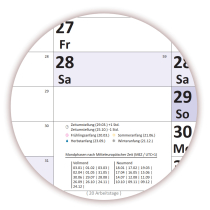 XXXL Wandkalender Special A0 (1200x800mm) 2026 nass abwischbar