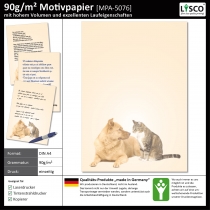 Briefpapier Tiere-5076 (100 Blatt)