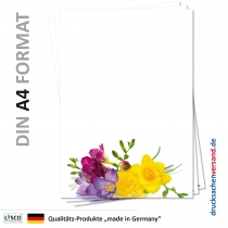 Briefpapier Blumen-5028 (100 Blatt)