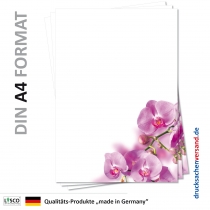 Briefpapier Blumen-5029 (100 Blatt)