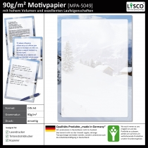 Briefpapier Winter-5049 (100 Blatt)