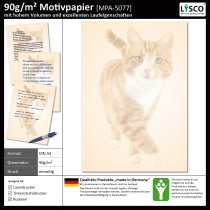 Briefpapier Tiere-5077 (100 Blatt)