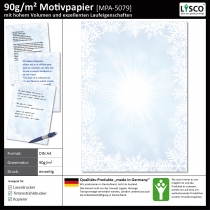 Briefpapier Winter-5079 (100 Blatt)