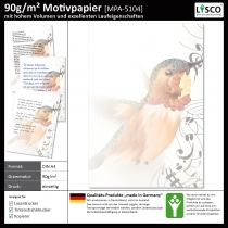 Briefpapier Tiere-5104 (100 Blatt)