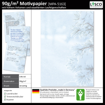 Briefpapier Winter-5163 (100 Blatt)