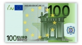 Poster 100 Euro Note