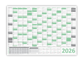 XXL Green Wandkalender 2026 - Classic-1