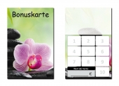 Bonuskarten Orchidee zweiseitig ( BOK-416/ 50 Stck )