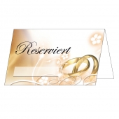 Tischkarten Reserviert - Hochzeit (50 Stk.)