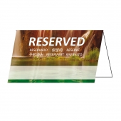 Tischkarten-113 Reserved - Urlaub (50 Stk.)